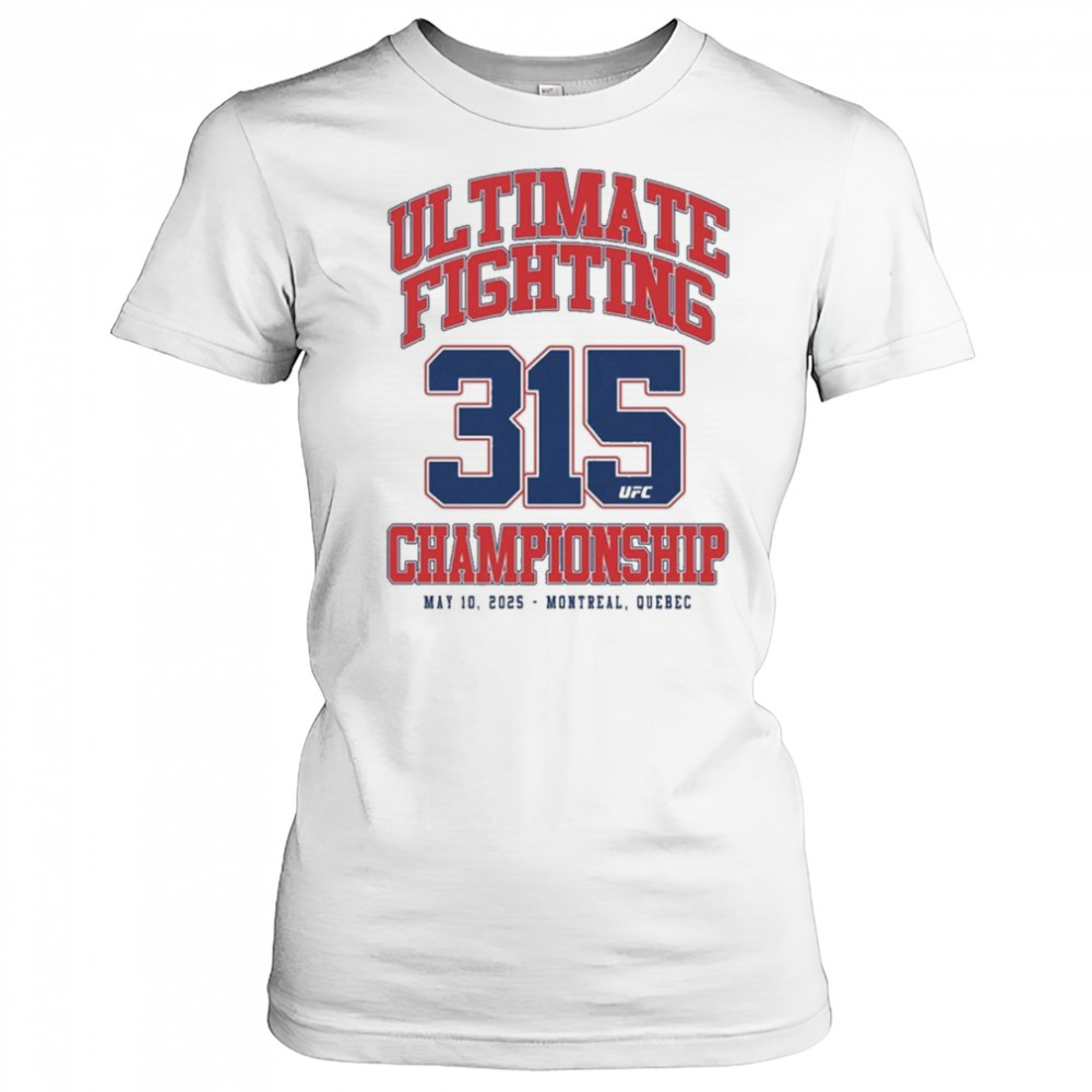 UFC 315 Varsity Shirt Women's T-shirt