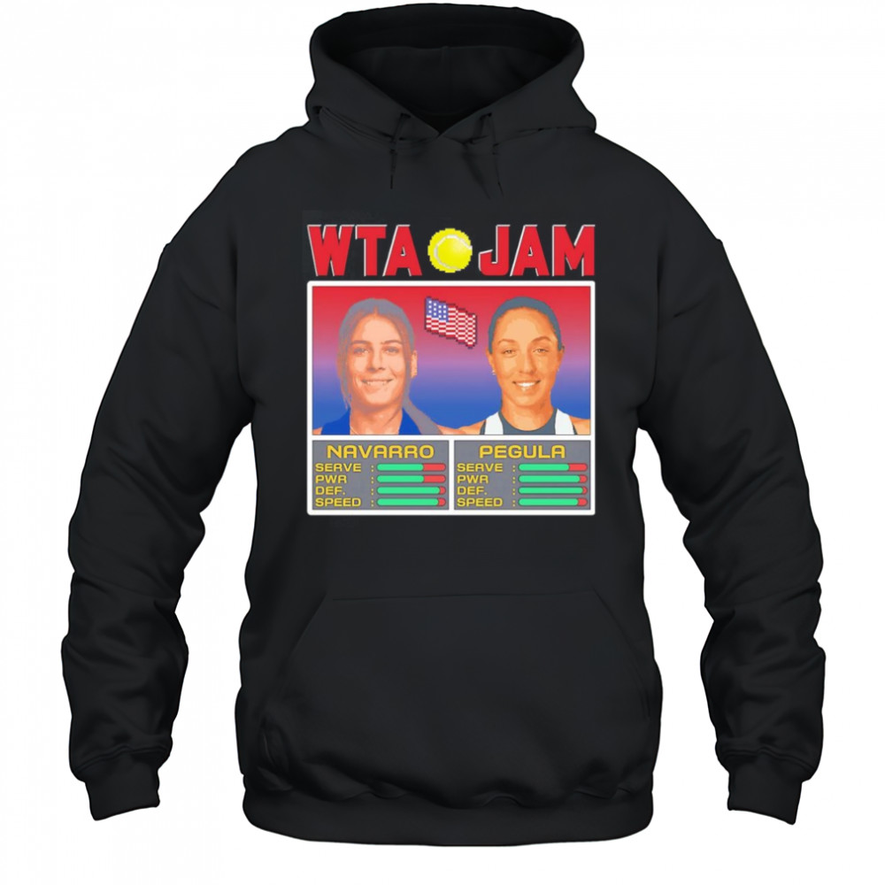 WTA Jam Navarro and Pegula shirt Hoodie