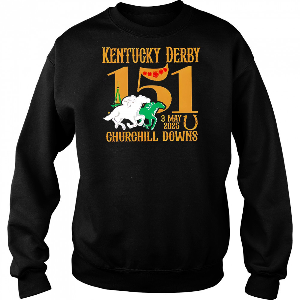 2025 Kentucky Derby Embroidered Baseball shirt Hoodie
