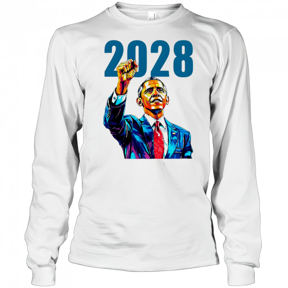 2028 Barack Obama For President shirt Long Sleeved