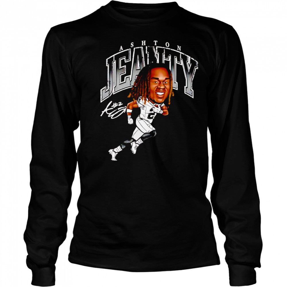 Ashton Jeanty Las Vegas Cartoon shirt Long Sleeved
