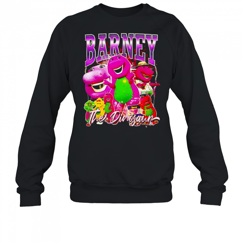 Barney The Dinosaur graphic shirt Sweatshirt