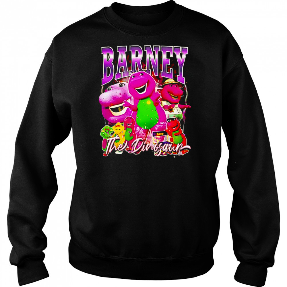 Barney The Dinosaur graphic shirt Hoodie