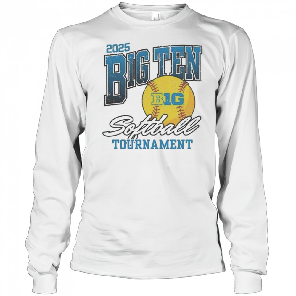 Big Ten 2025 Big Ten Softball Tournament Shirt Long Sleeved