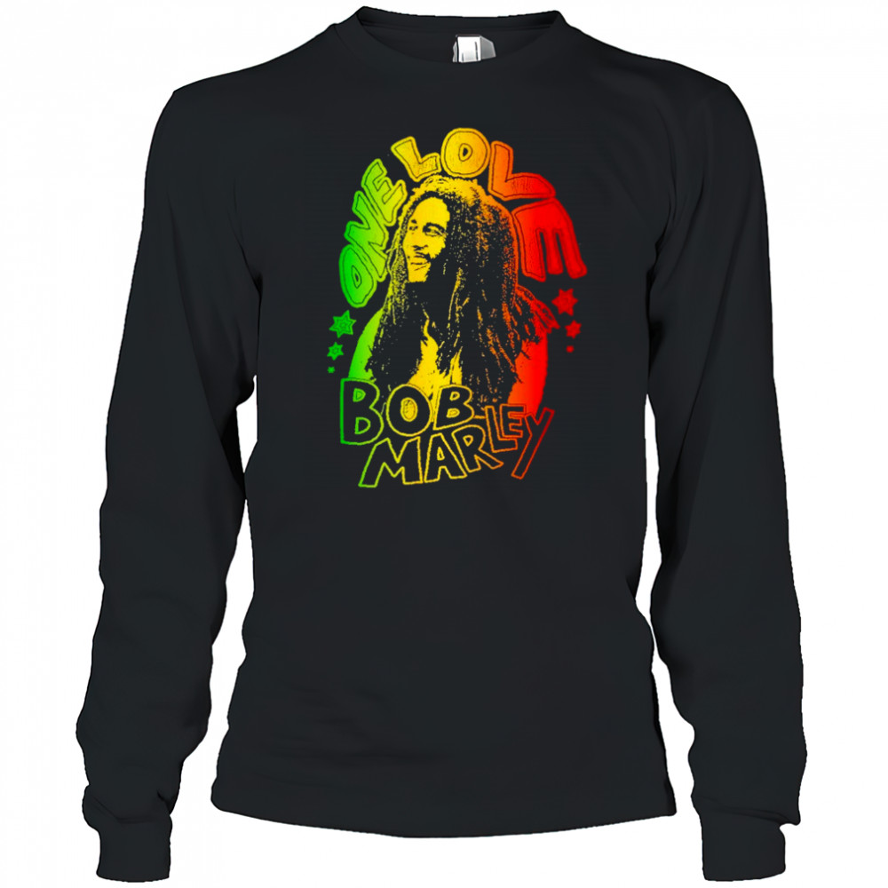Bob Marley One Love T-shirt Long Sleeved