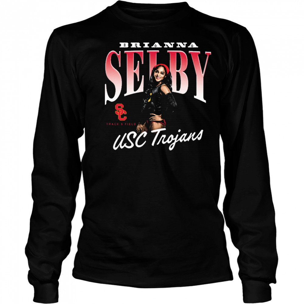 Brianna Selby Fan Club USC Trojans Track & Field NCAA Division I t-shirt Long Sleeved