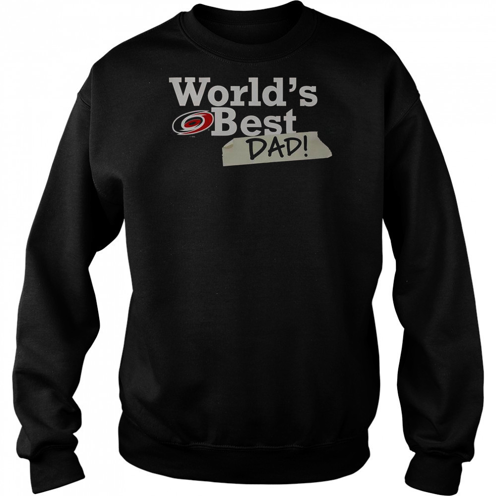 Carolina Hurricanes World’s Best Dad T-Shirt Hoodie