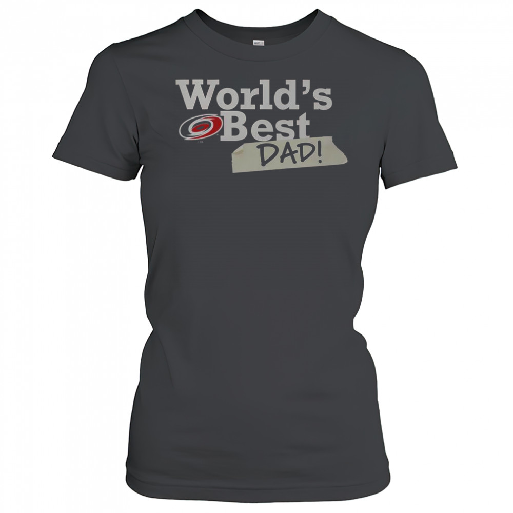 Carolina Hurricanes World’s Best Dad T-Shirt Women's T-shirt