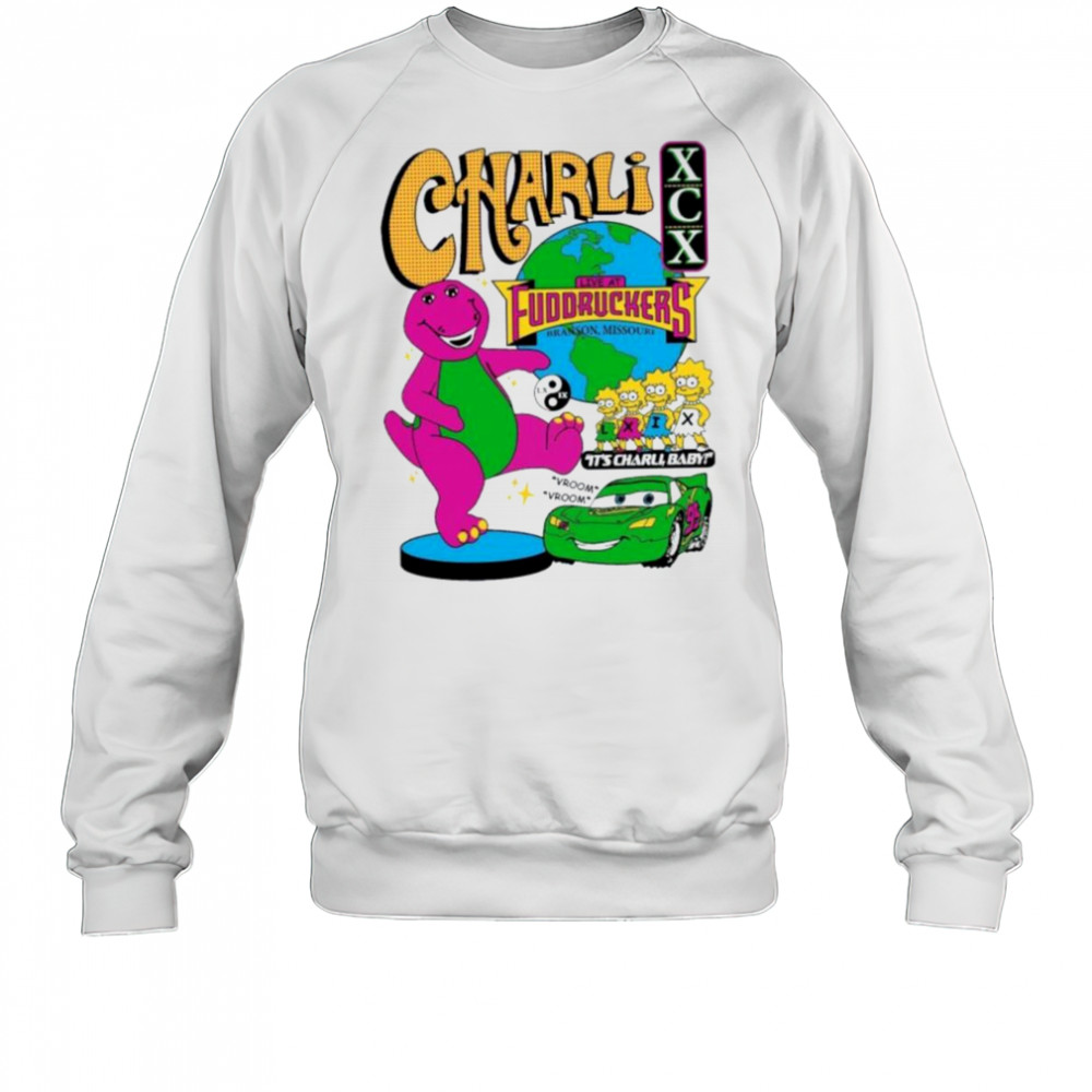 Charli Xcx Live At Fuddruckers Branson Missouri It’s Charli Baby Vroom Vroom Brian Robert Jones T shirts Sweatshirt