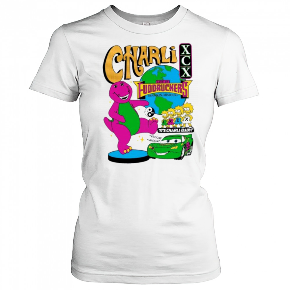Charli Xcx Live At Fuddruckers Branson Missouri It’s Charli Baby Vroom Vroom Brian Robert Jones T shirts Women's T-shirt