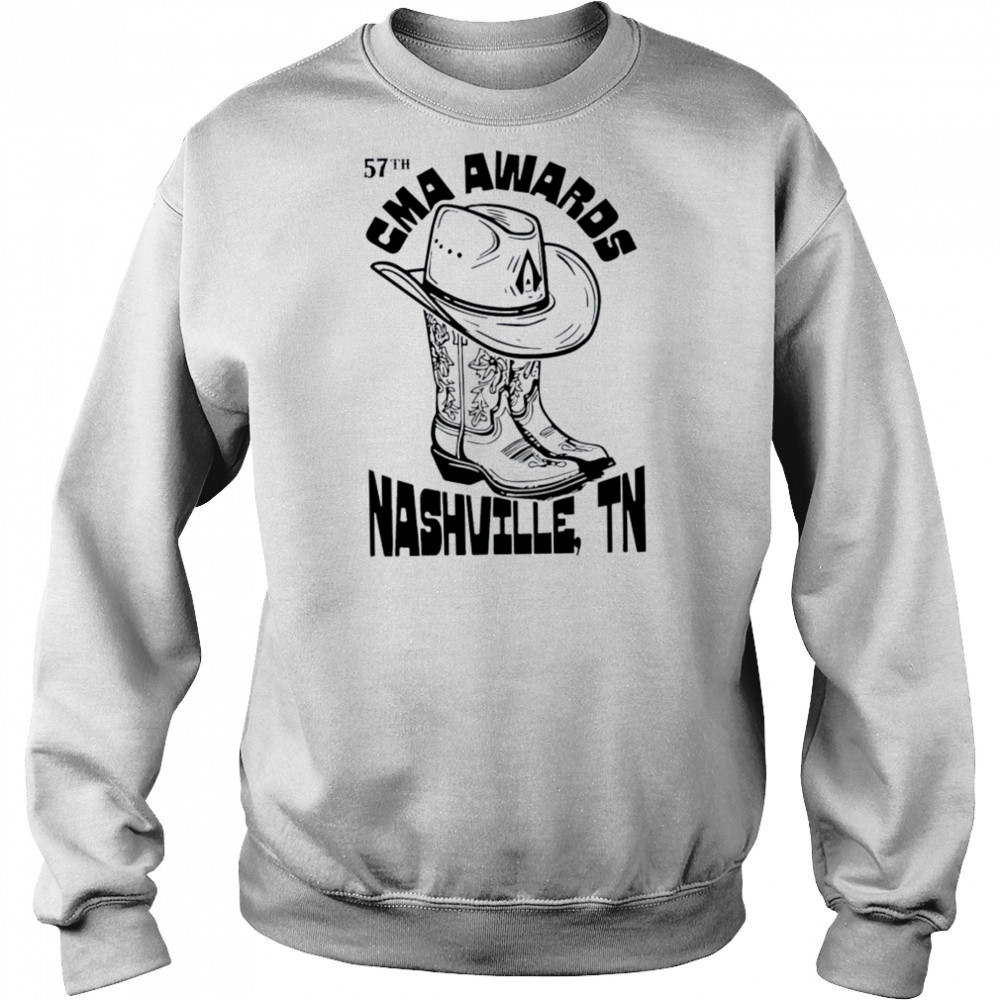 CMA Awards 57th Nashville TN Boots Hat T Shirts Hoodie