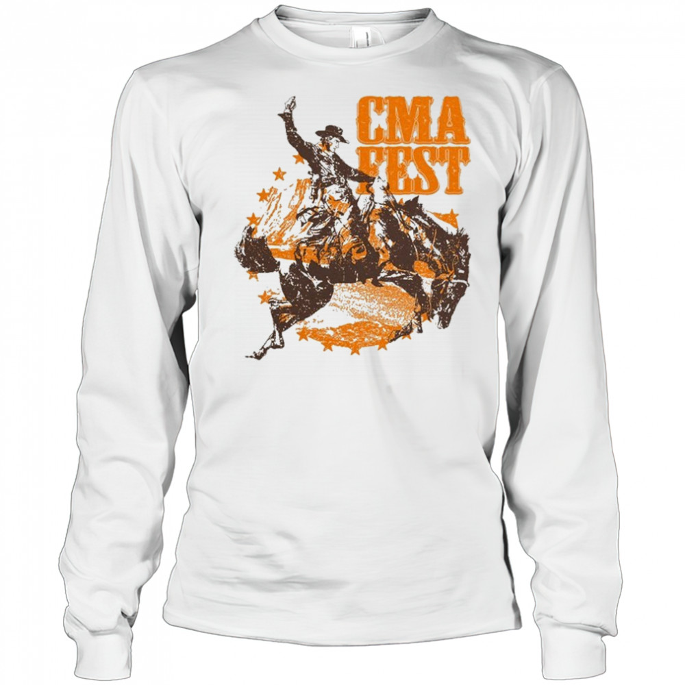 CMA Fest Yeehaw Cowboy T-Shirt Long Sleeved