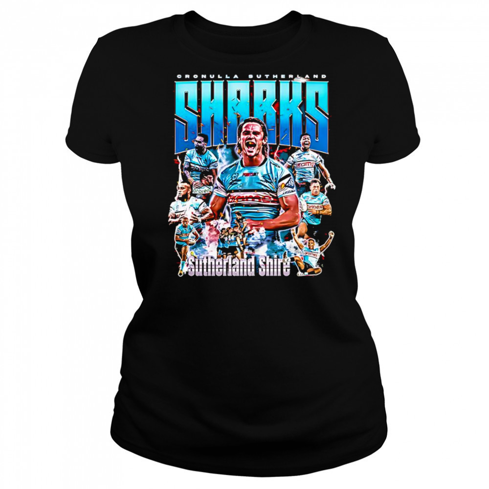 Cronulla-Sutherland Sharks graphic shirt Women's T-shirt