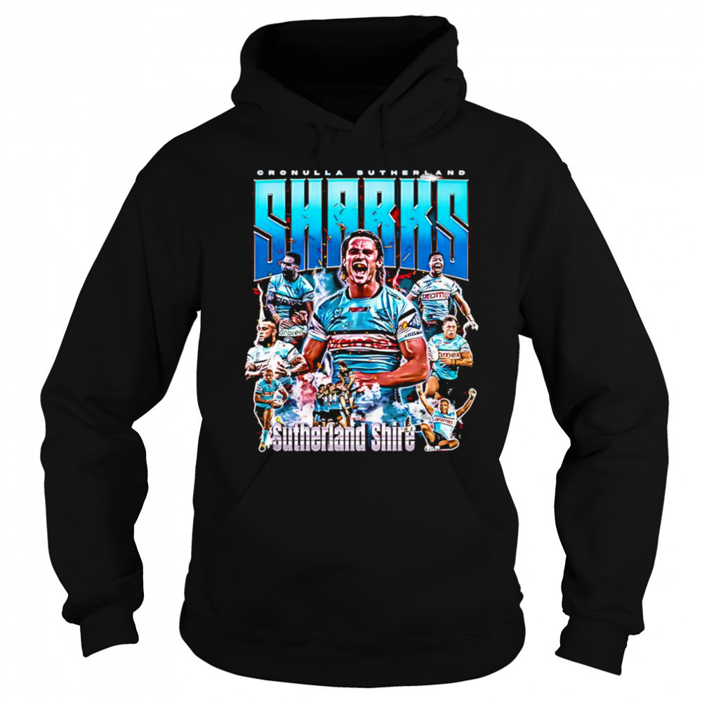 Cronulla-Sutherland Sharks graphic shirt Sweatshirt