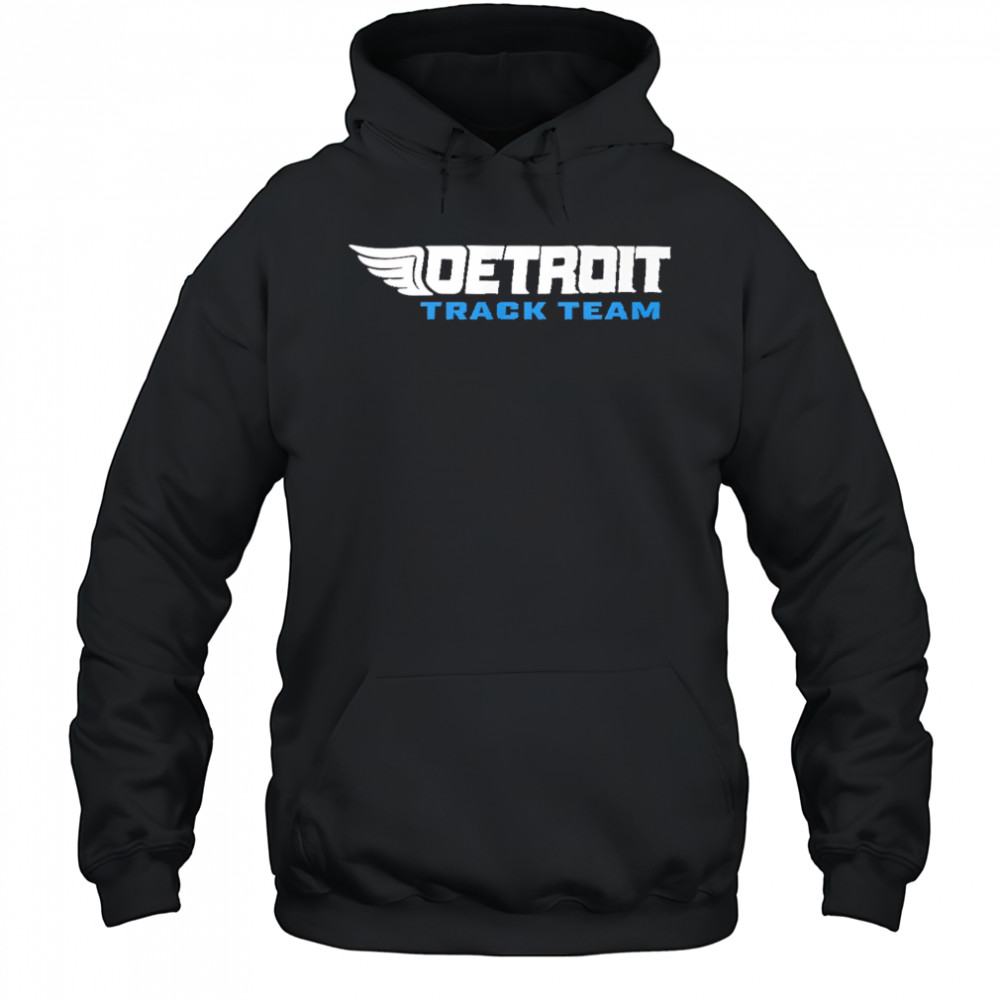 Detroit Track Team hockey shirt Hoodie