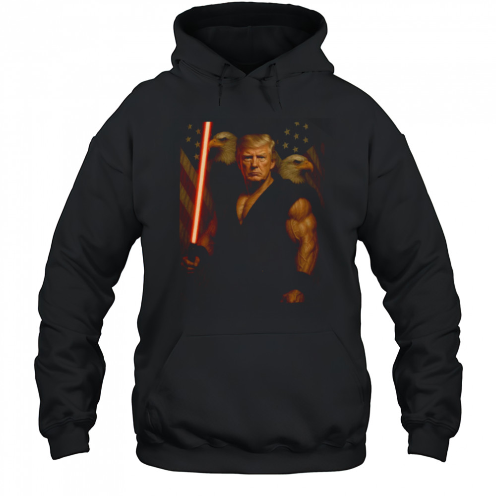 Donald Trump x Star Wars Day May The 4th Be With You Unisex T Shirt Hoodie