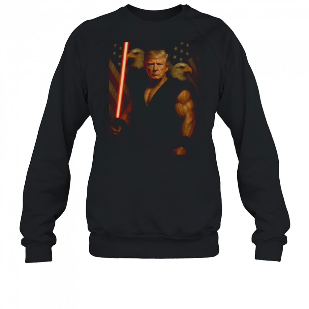 Donald Trump x Star Wars Day May The 4th Be With You Unisex T Shirt Sweatshirt