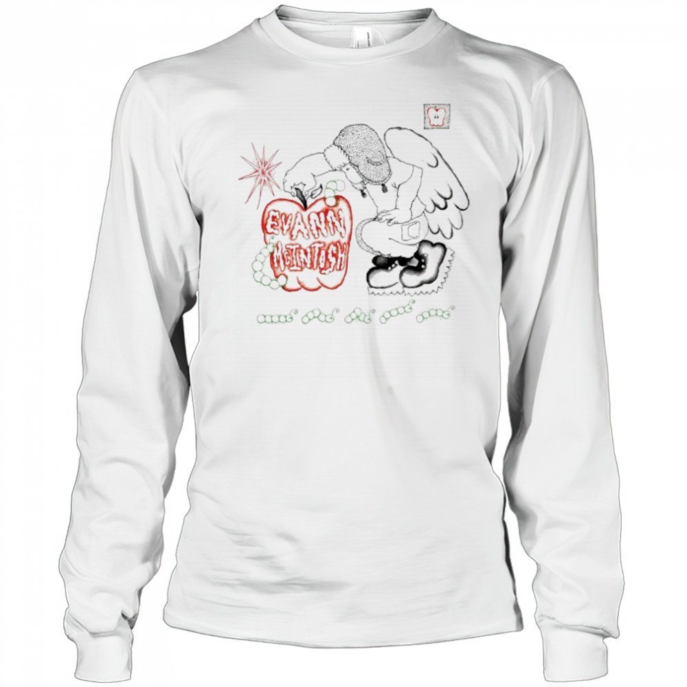 Evann McIntosh Angel Apple T-Shirt Long Sleeved