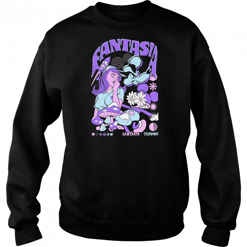 Fantasia Thumbs T-shirt Hoodie