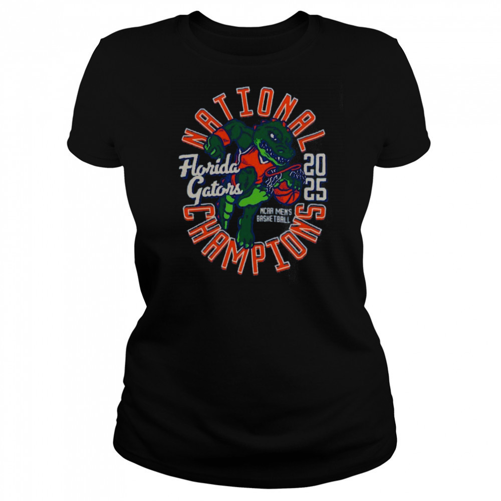 Florida Gators 2025 NCAA Men’s Basketball National Champions Comfort Colors Mascot T Shirt Women's T-shirt