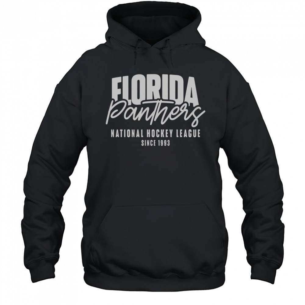 Florida Panthers National Hockey League Since 1993 T-Shirt Hoodie