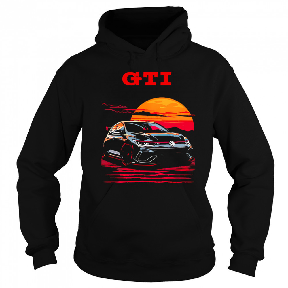 GTI car sunset shirt Sweatshirt