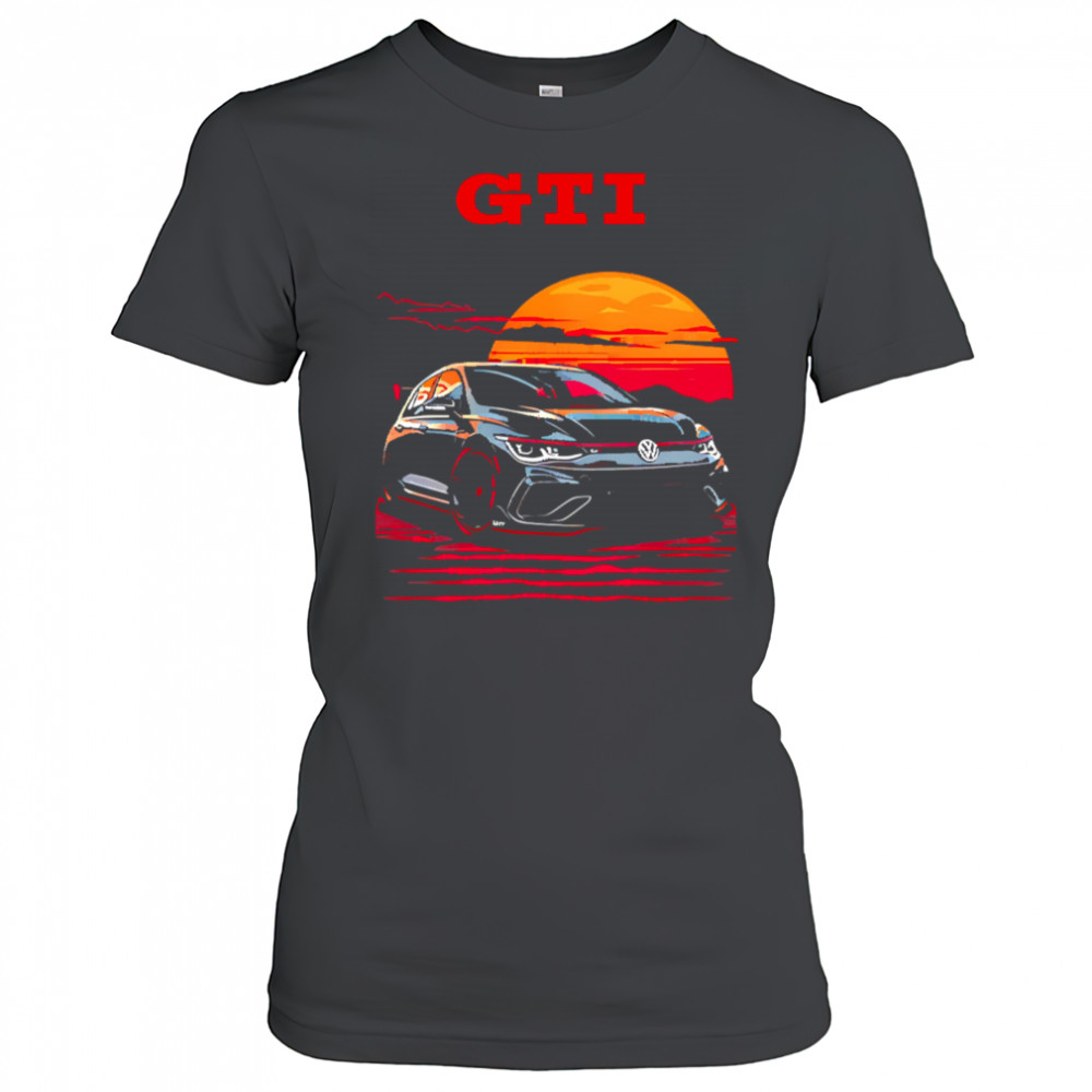 GTI car sunset shirt Women's T-shirt