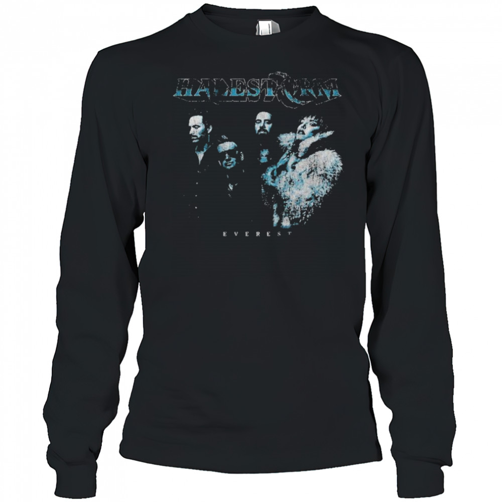Halestorm Everest Band Photo T-shirt Long Sleeved