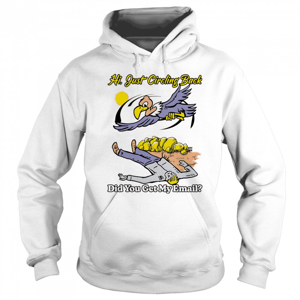 Hi just circling back did you get my email shirt Sweatshirt
