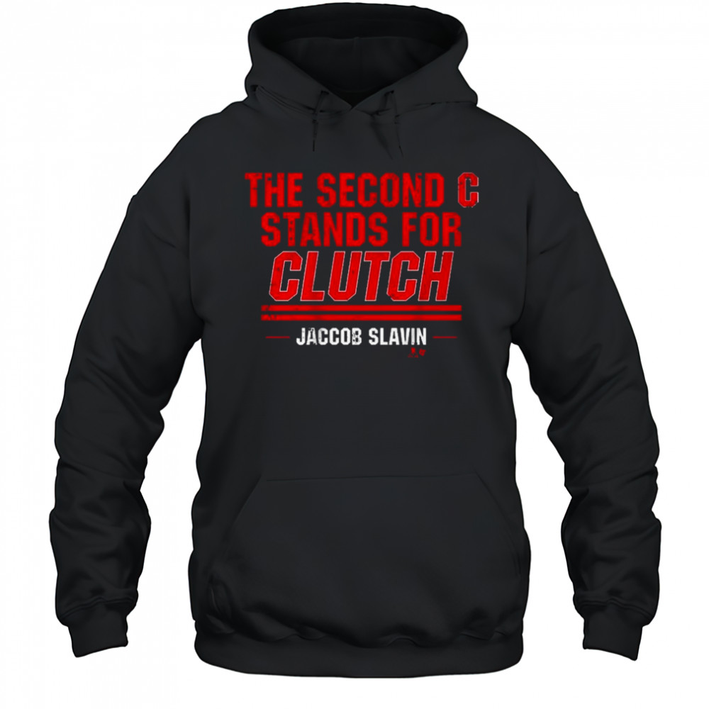 Jaccob Slavin The Second C Stands For Clutch Carolina Hurricanes 2025 t-shirt Hoodie