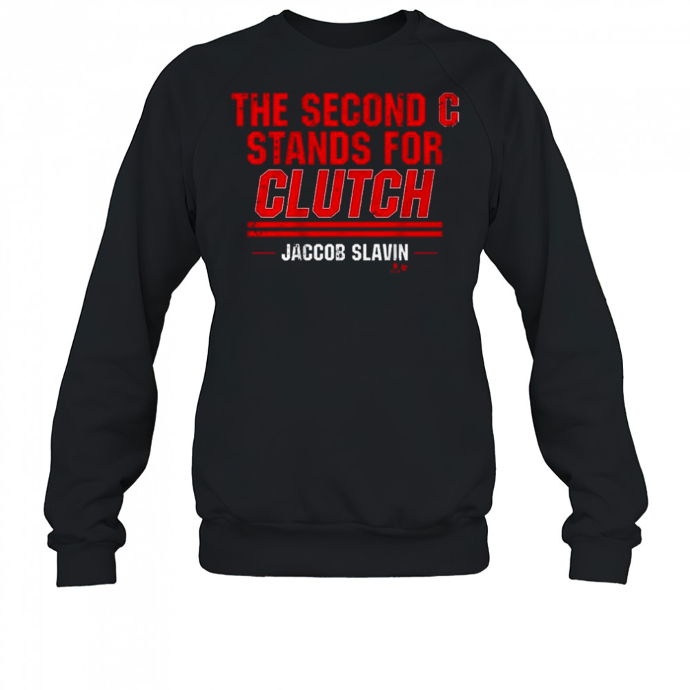 Jaccob Slavin The Second C Stands For Clutch Carolina Hurricanes 2025 t-shirt Sweatshirt