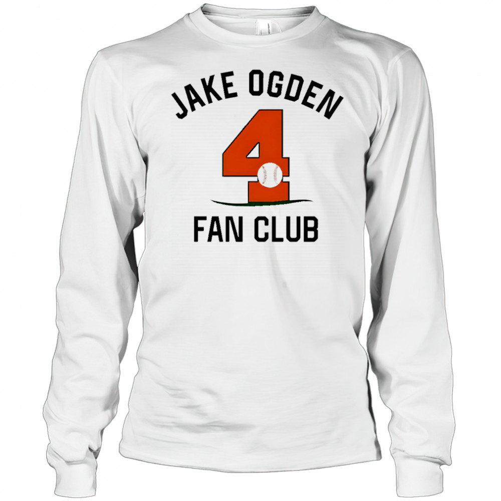 Jake Ogden Fan Club shirt Long Sleeved