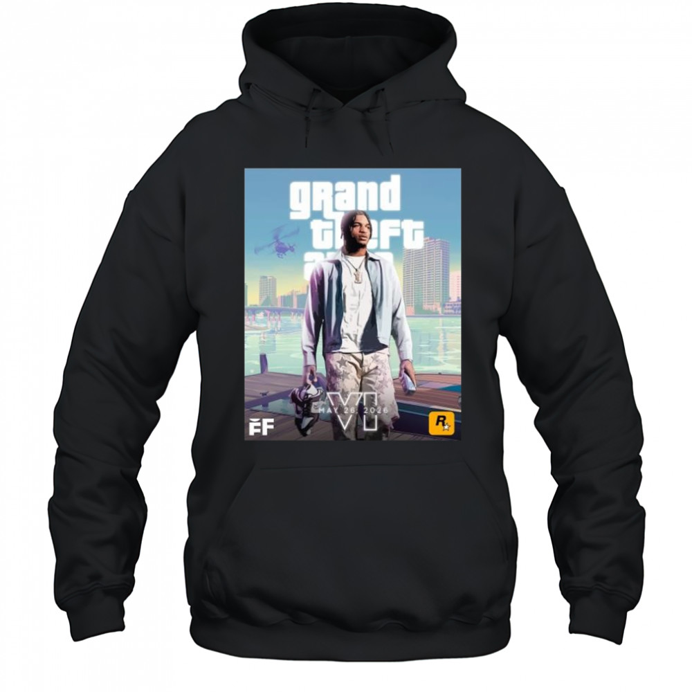 Ja’marr Chase – NFL player on the GTA VI cover May 26 2026 t-shirt Hoodie