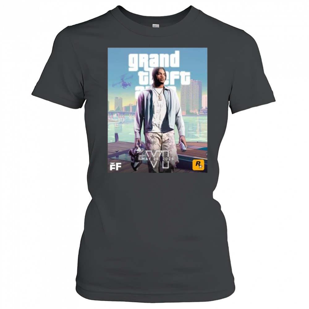 Ja’marr Chase – NFL player on the GTA VI cover May 26 2026 t-shirt Women's T-shirt