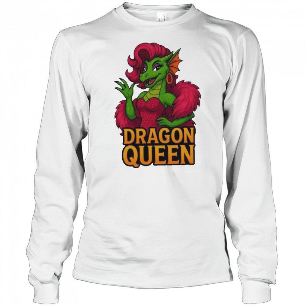 Jgregg Jonathan Dragon Queen T shirts Long Sleeved