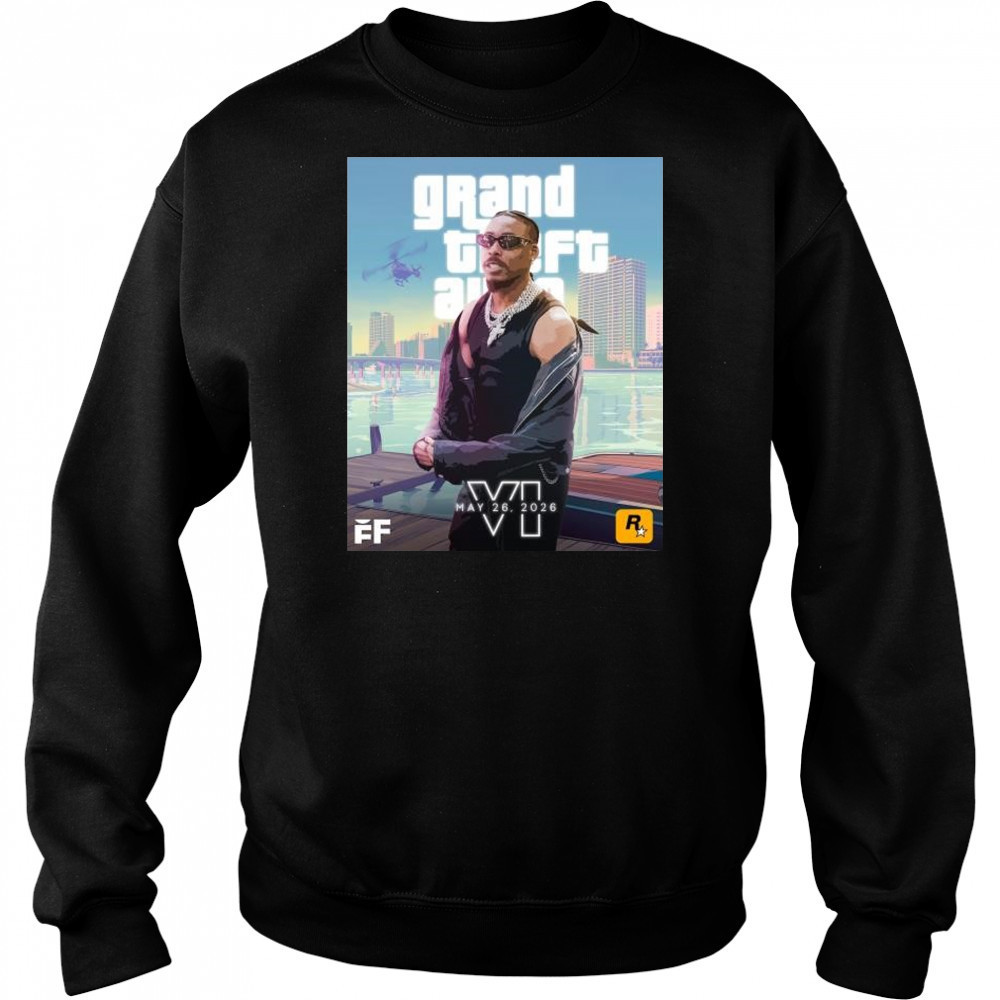 Justin Jefferson – NFL player on the GTA VI cover May 26 2026 t-shirt Hoodie