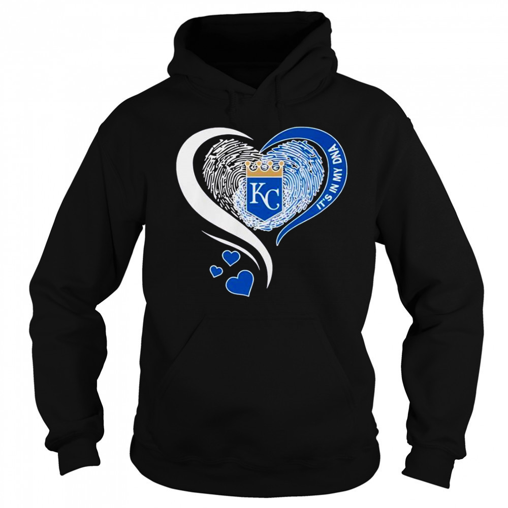 Kansas City Royals It’s In My DNA Heart T-Shirt Sweatshirt
