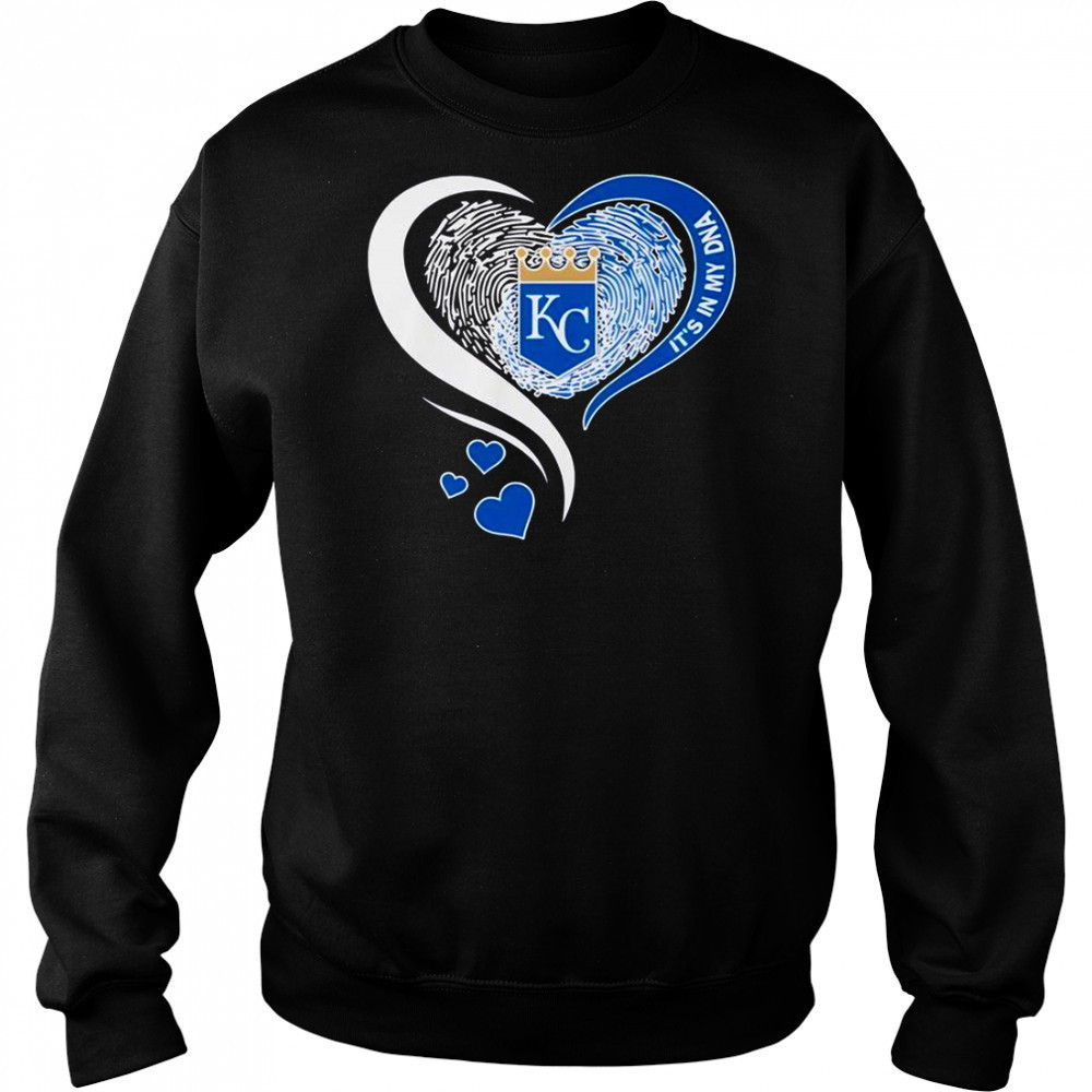 Kansas City Royals It’s In My DNA Heart T-Shirt Hoodie