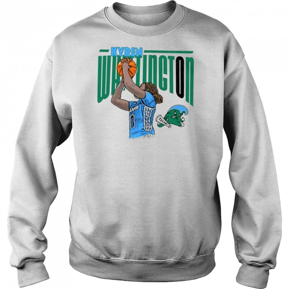 Kyren Whittington Tulane Green Wave signature shirt Hoodie