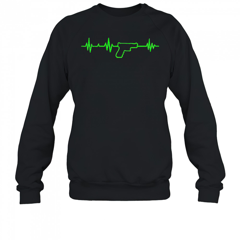 Life Support Gun Heartbeat shirt Sweatshirt