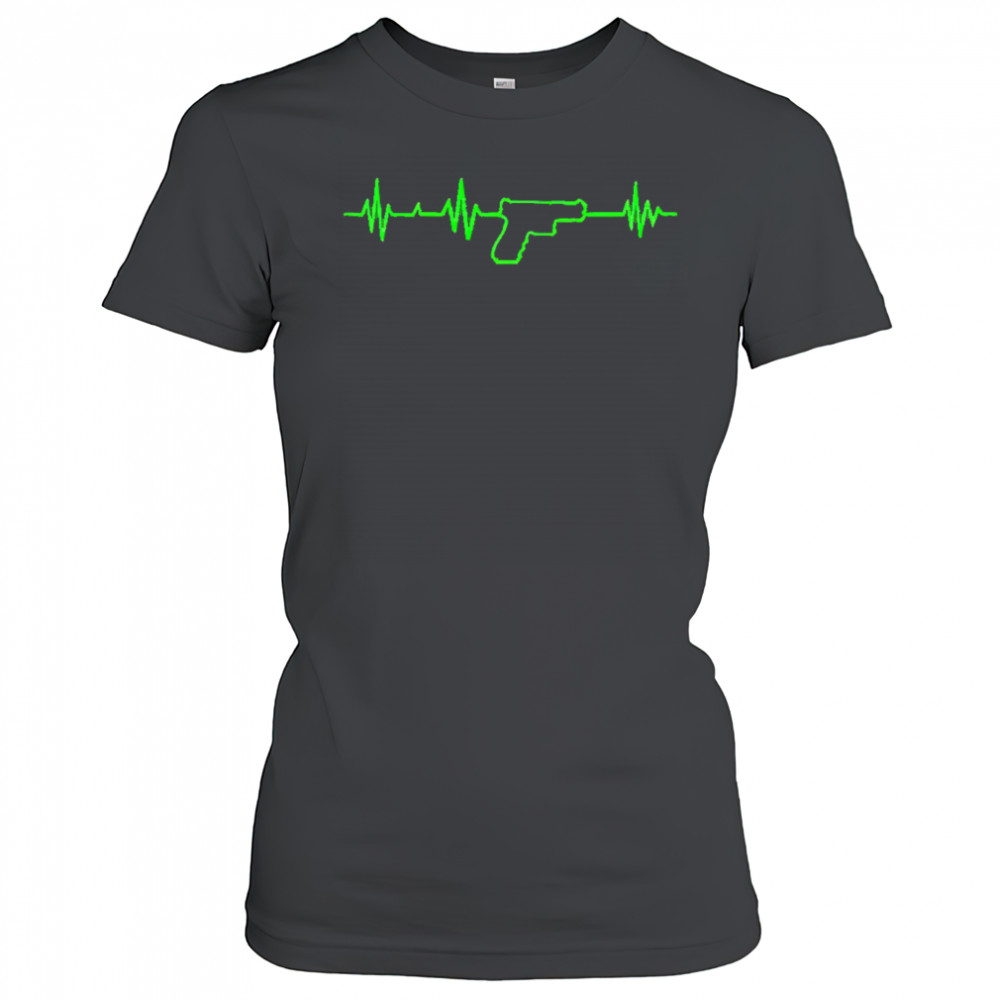 Life Support Gun Heartbeat shirt Women's T-shirt