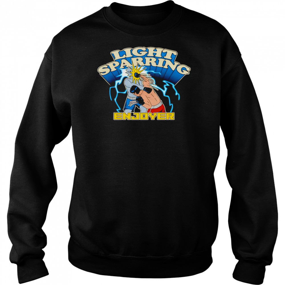 Light sparring enjoyer shirt Hoodie