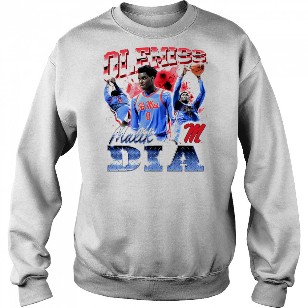 Malik Dia Ole Miss 90s graphic shirt Hoodie