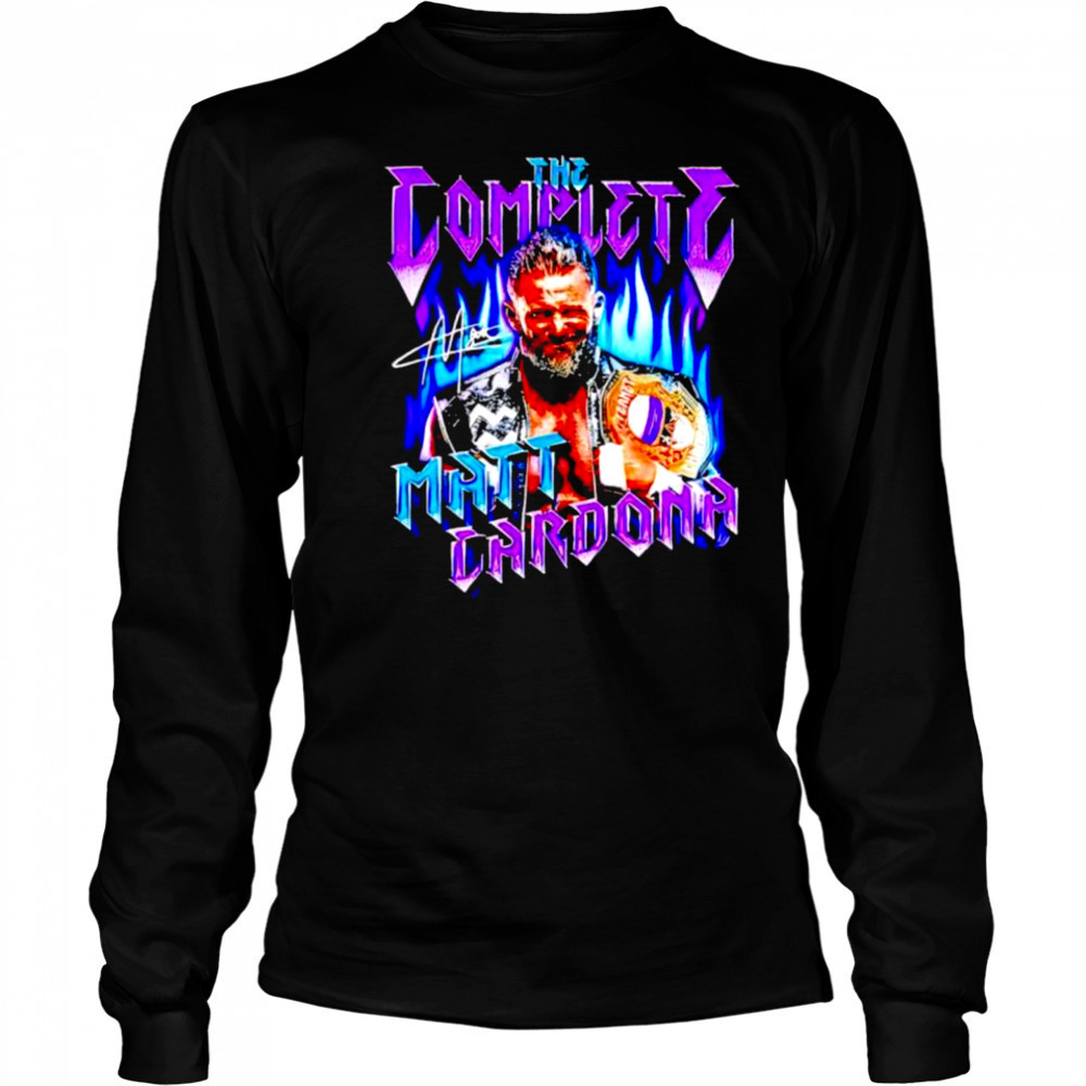 Matt Cardona Complete MC shirt Long Sleeved