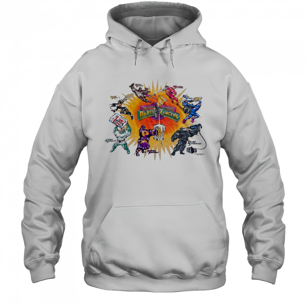 Mighty Drunken Party Rangers shirt Hoodie