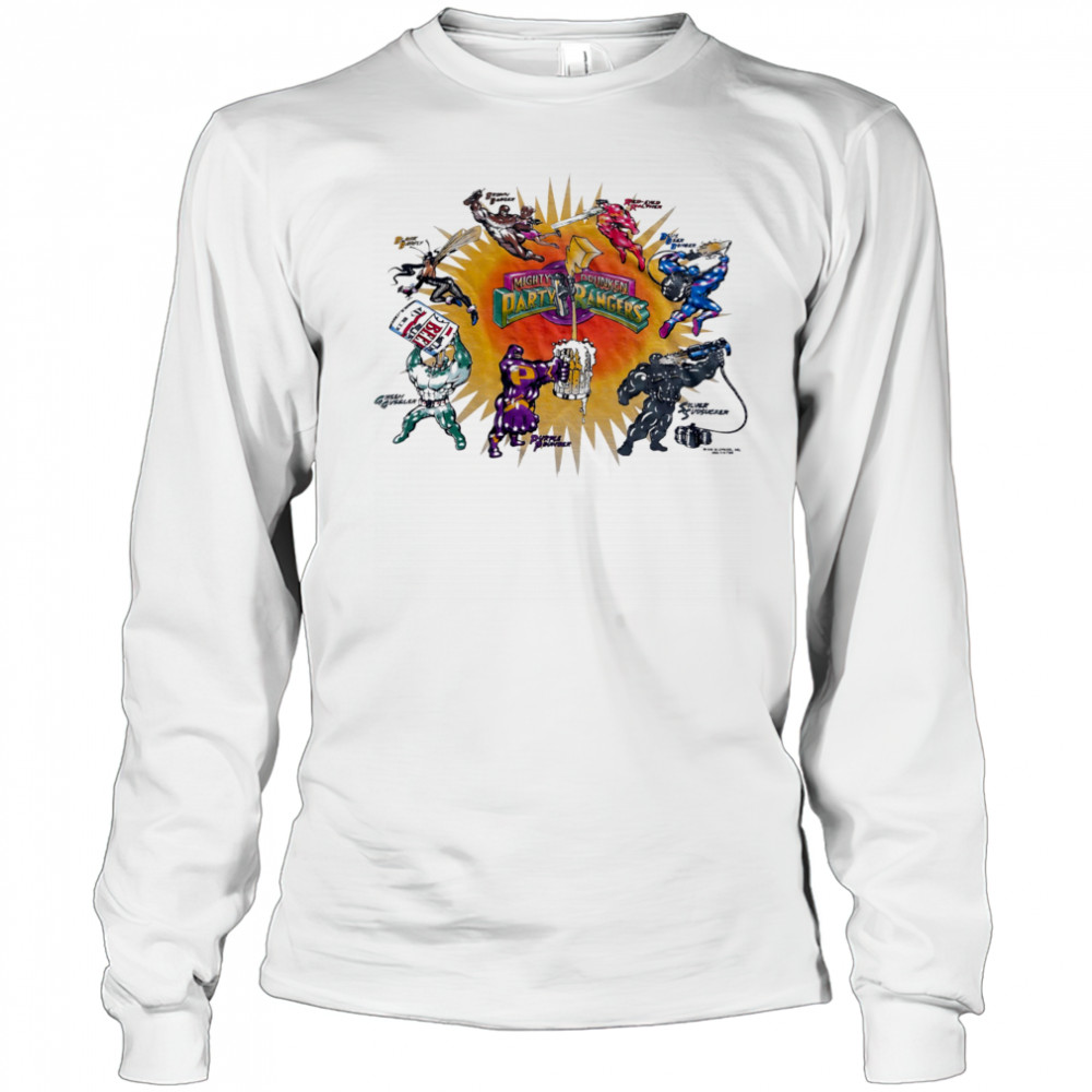Mighty Drunken Party Rangers shirt Long Sleeved