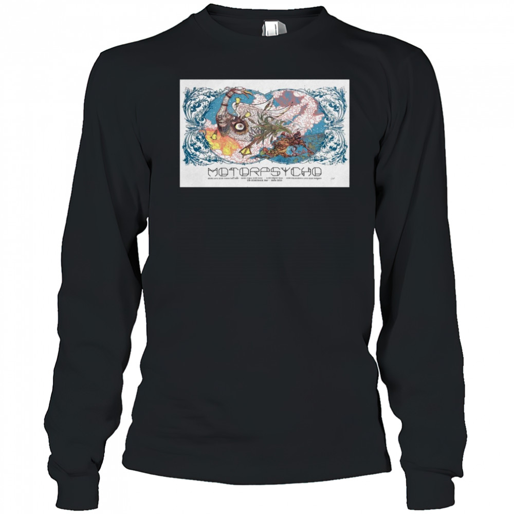 Motorpsycho The Comeback Tour Italia May 9 – 13 2025 t-shirt Long Sleeved
