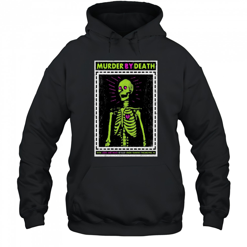 Murder By Death Union Transfer Philadelphia PA July 12 2025 Tour t-shirt Hoodie