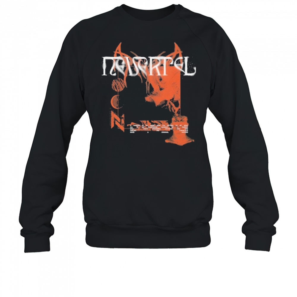 Nevertel Criminal Lyrics T-shirt Sweatshirt