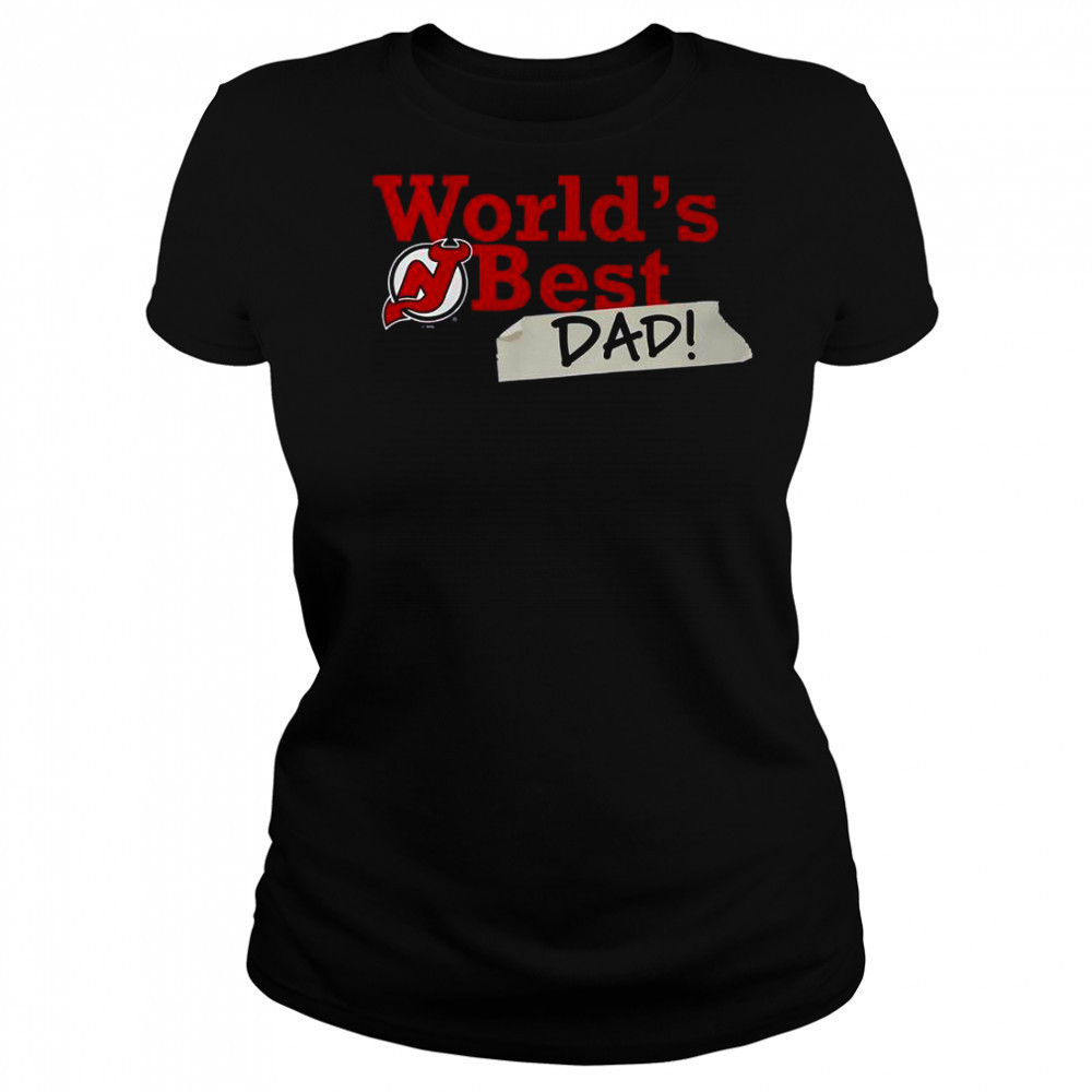 New Jersey Devils World’s Best Dad T-Shirt Women's T-shirt